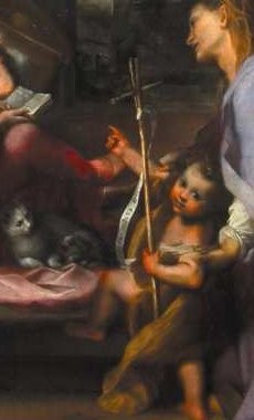 2003 - Visita della famiglia di Sant'Elisabetta al Bambino con la Madonna e San Giuseppe, “Madonna della Gatta” (1605) 